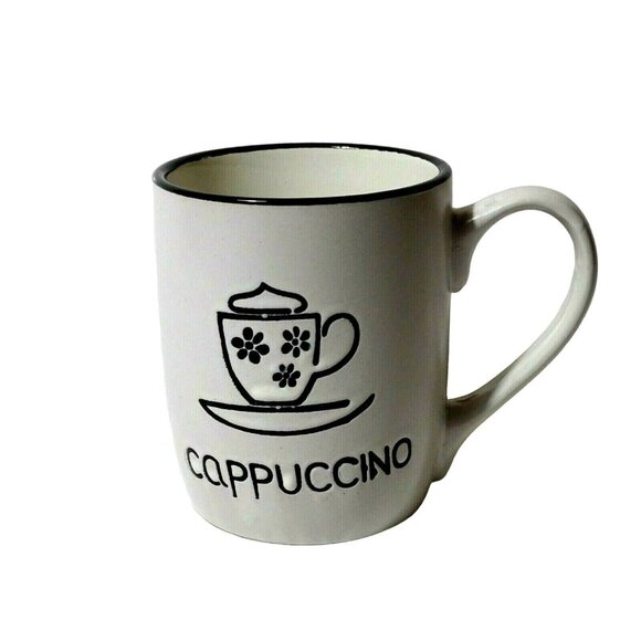 Royal Norfolk Other - Royal Norfolk Coffee Cup Mug Cappuccino Beige Black